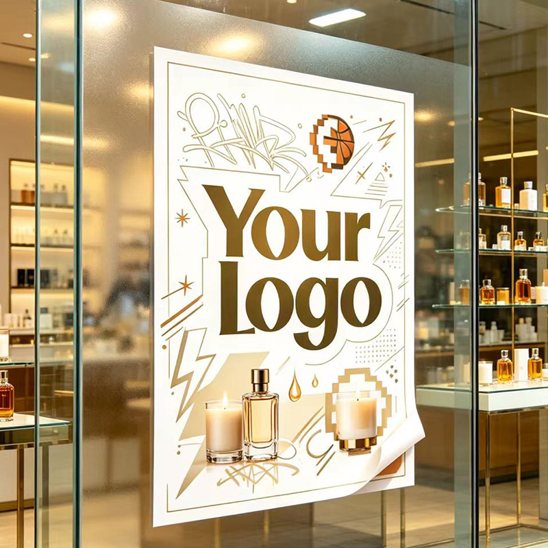 Perfume In Fragrance Shop - Adesivo Personalizzato di Qualsiasi Dimensione 100cm,