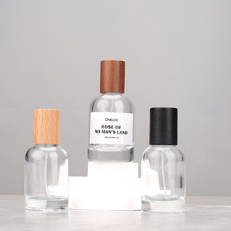 Perfume Imperium Fragrance World - Bottiglia di profumo rotonda in vetro