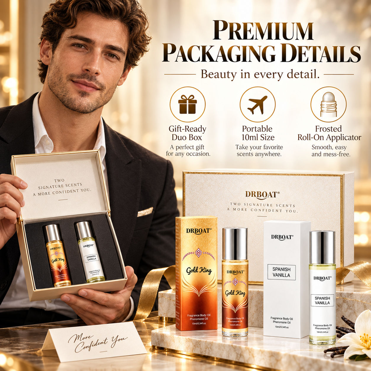 Kit di profumi roll-on per uom - Perfume Fragrance Man recensione e prezzo